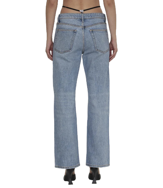 Mid Rise Relaxed Jean Prestyle Diamante Charm
