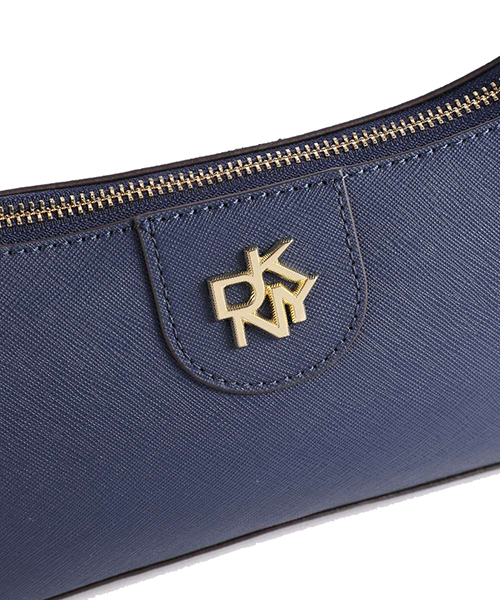 Carol Navy Shoulder Baguette