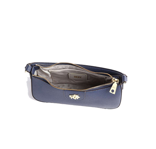 Carol Navy Shoulder Baguette
