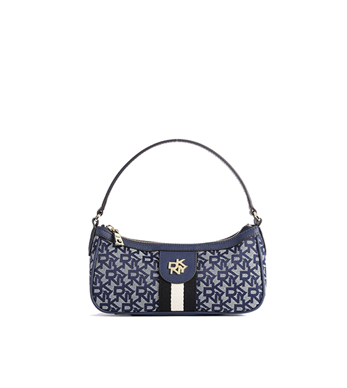 Carol Navy Blue Baguette