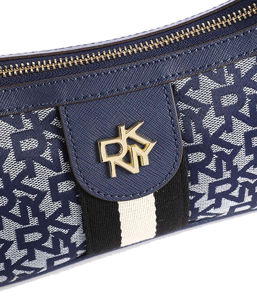 Carol Navy Blue Baguette