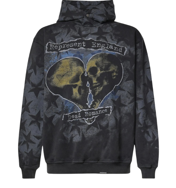 Vintage Black Romance Hoodie