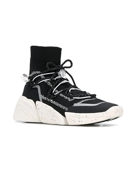KENZO BLACK K-SOCK SLIP ON SNEAKER