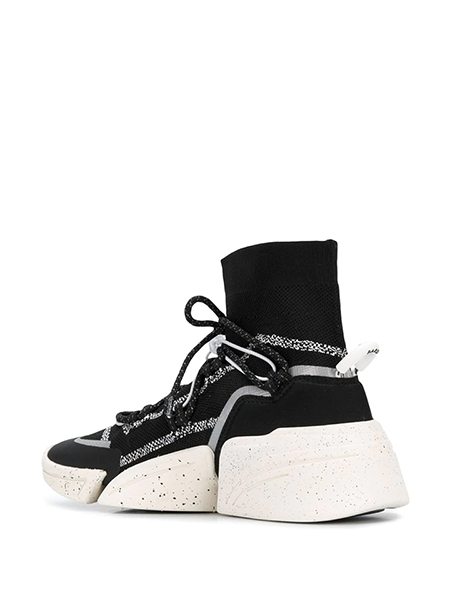 KENZO BLACK K-SOCK SLIP ON SNEAKER