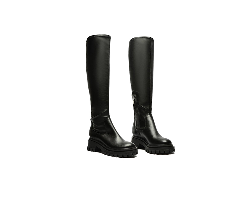 Black Over-knee Boots