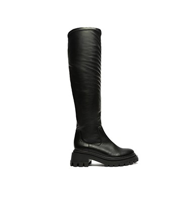 Black Over-knee Boots