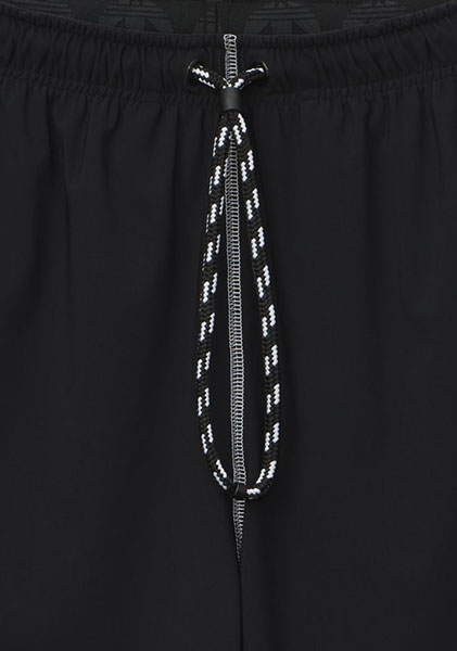 ADIDAS x ALEXANDER WANG BLACK AND WHITE SHORTS