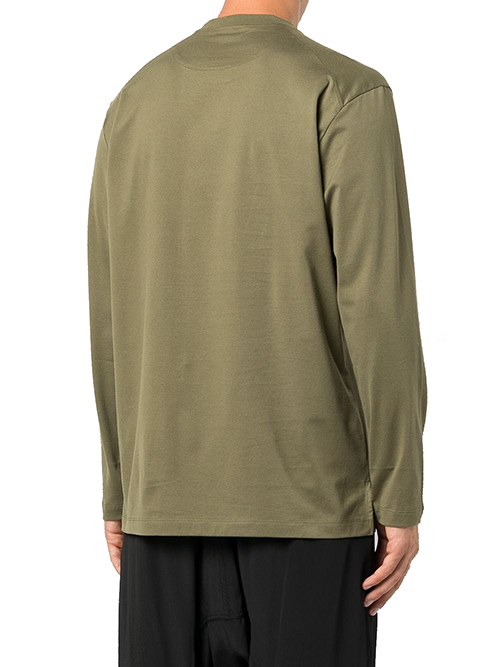 Y-3 Khaki Classic Long Sleeve T-Shirt