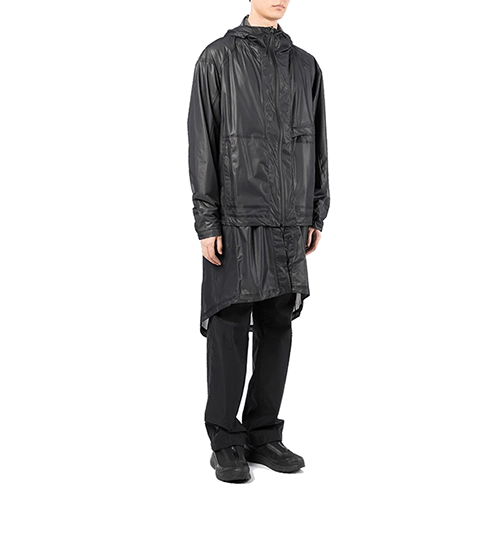 Y-3 Black Classic Sheer Parka 2in1 Windbreaker