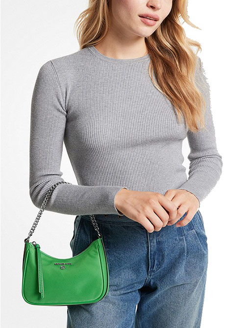 Jet Set Palm Shoulder Bag