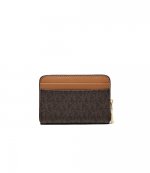 Small Coin Card Case Brown