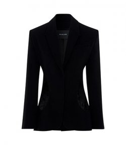 Cut-Out Wool Jacket