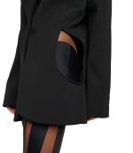 Cut-Out Wool Jacket