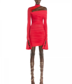 Asymmetrical Jersey Dress