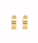 Logo Gold Earrings