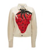 Volume Sleeve Strawberry Jacket