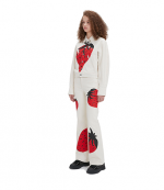 Volume Sleeve Strawberry Jacket