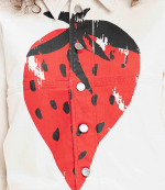 Volume Sleeve Strawberry Jacket