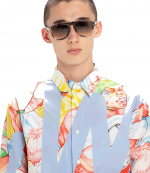 Printed JWA Logo Applique Shirt