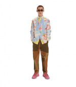 Printed JWA Logo Applique Shirt