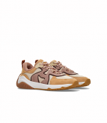 H597 Beige Violet Ivory Sneaker