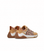H597 Beige Violet Ivory Sneaker