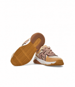 H597 Beige Violet Ivory Sneaker