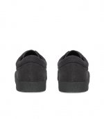 YEEZY MENS CREPE SNEAKER IN WASHED CANVAS GRAPHITE