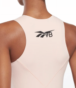 Victoria Beckham Fitted Coral Glow Tank Top
