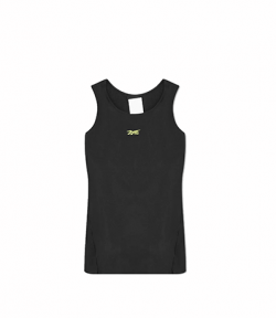 Victoria Beckham Fitted Black Tank Top