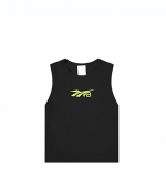 Victoria Beckham Black Crewneck Tank Top