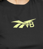 Victoria Beckham Black Crewneck Tank Top