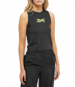 Victoria Beckham Black Crewneck Tank Top