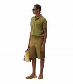 Kenzo Olive Cargo Shorts