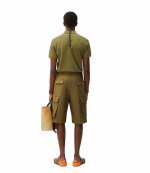 Kenzo Olive Cargo Shorts