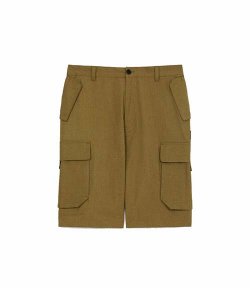 Kenzo Olive Cargo Shorts