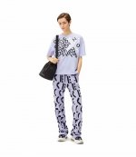 Kenzo Lavender  Sport Loose Fit T-Shirt