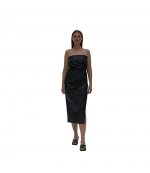 Vegan Leather Tube Top