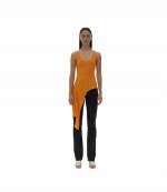 Twisted Asymmetric Apricot Tank