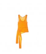 Twisted Asymmetric Apricot Tank