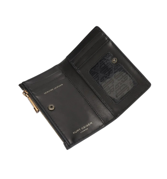 Black Leather Kensington Bifold W Kurt