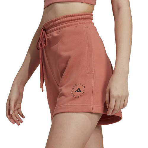 Adidas By Stella McCartney Pale Orange Terry Shorts