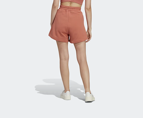 Adidas By Stella McCartney Pale Orange Terry Shorts
