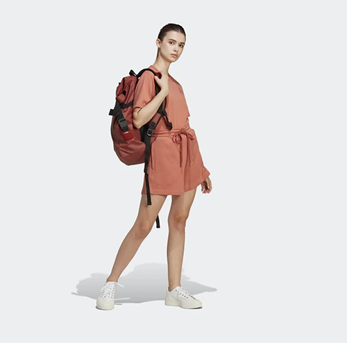 Adidas By Stella McCartney Pale Orange Terry Shorts