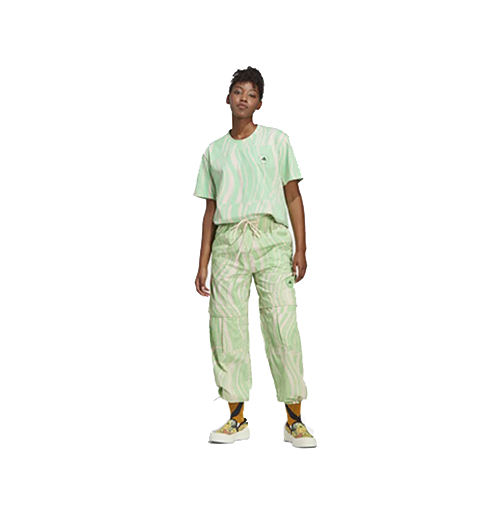 Adidas By Stella McCartney Pale Pink Green T-shirt