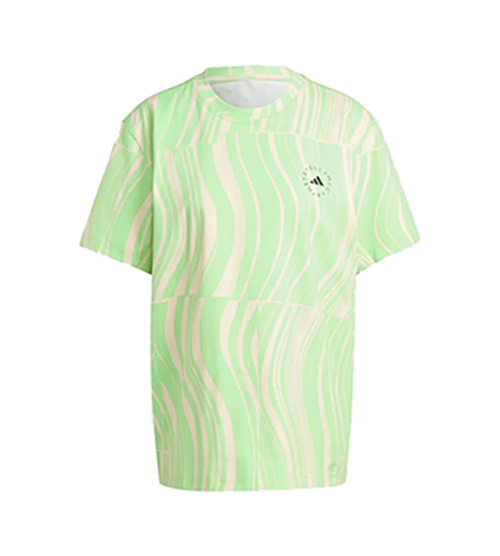 Adidas By Stella McCartney Pale Pink Green T-shirt