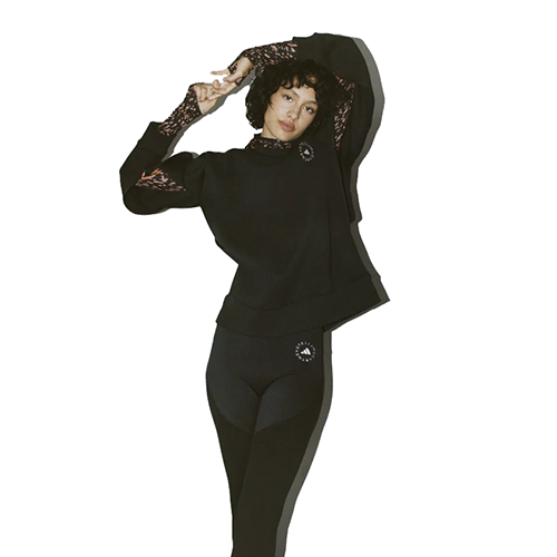 Adidas By Stella McCartney Black Knit Pants