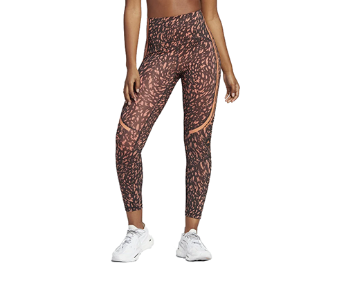 Adidas By Stella McCartney Truepace Black Orange Tights