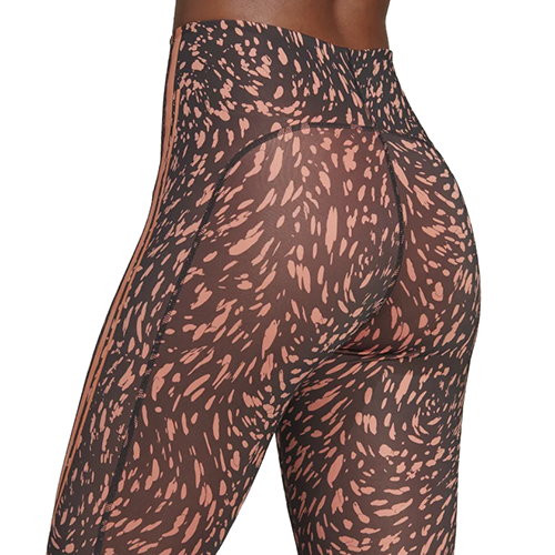 Adidas By Stella McCartney Truepace Black Orange Tights