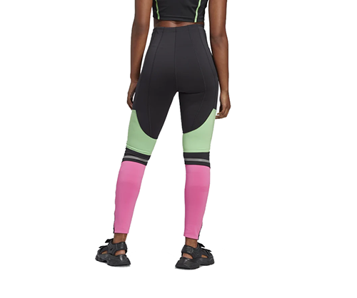 Adidas By Stella McCartney Black Green Pink Tights